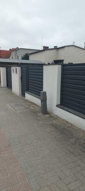 Ogrodzenie palisada nowoczesne