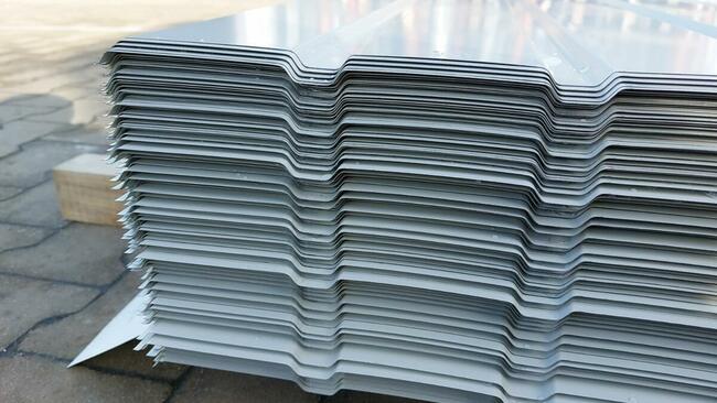 Blacha T-7 podbitka Blacha trapezowa II gatunek Blachtex