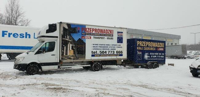 Profesjonalna zewnętrzna winda meblowa kobieltrans Paus whm.