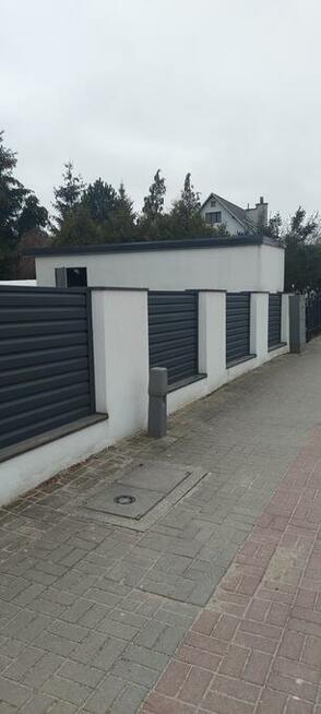 Ogrodzenie palisada nowoczesne