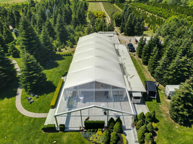 Hala bankietowa 15x30x2,7m producent EWENTA