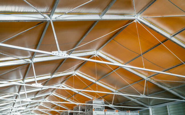 Hala aluminiowa namiotowa 10x20x4m magazyn producent EWENTA