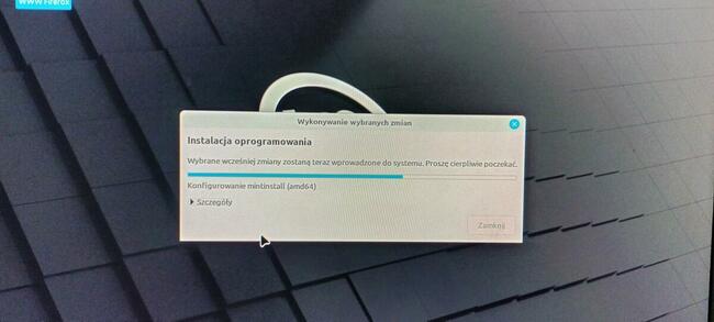 Linux 21.1 zgrany na Dysk