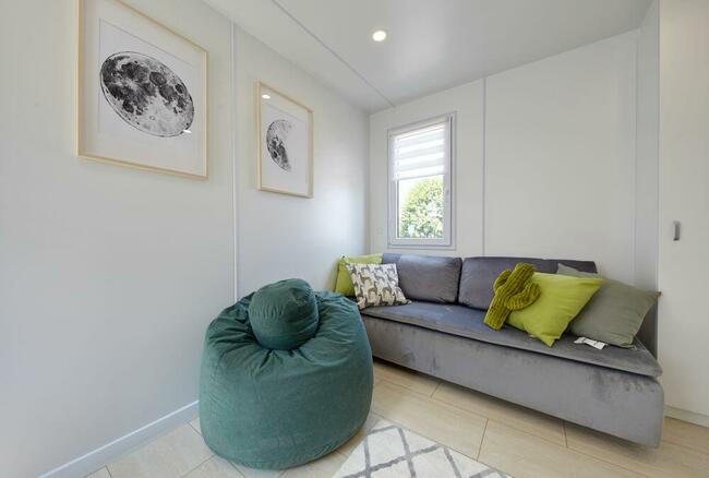 Domek mobilny 48 m2 holenderski, wyposażony, całoroczny