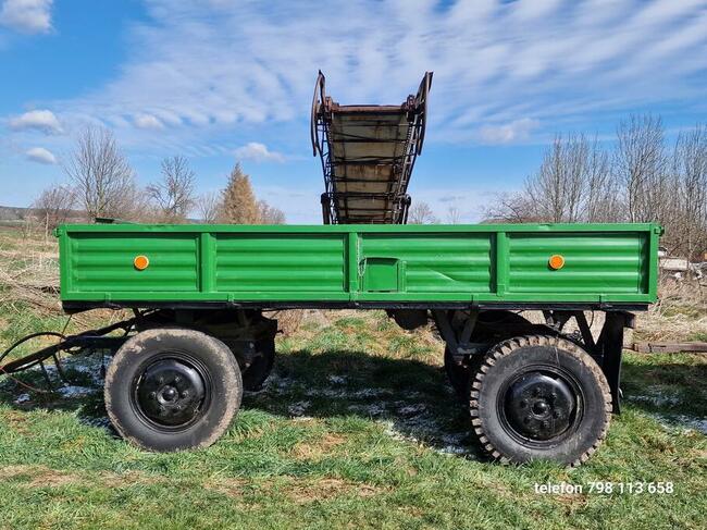 Przyczepa Rolnicza Sztywna Zarejestrowana Sanok Autosan D-47 Zamość