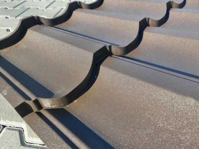 Blachodachówka modułowa BRĄZOWY MAT - 2 gatunek BLACHTEX