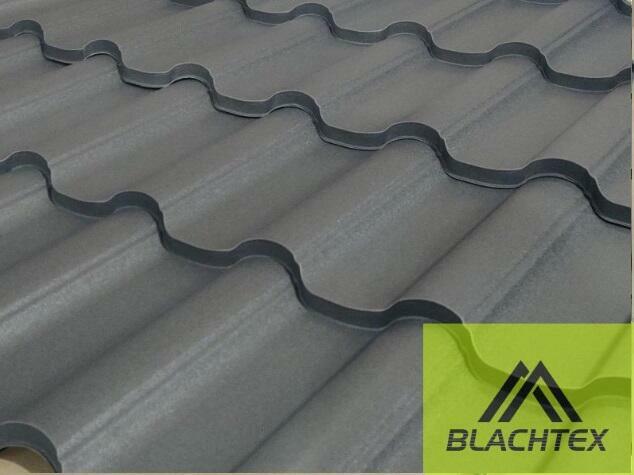 Modułowa Blachodachówka Grafit szary - 2 gatunek BLACHTEX