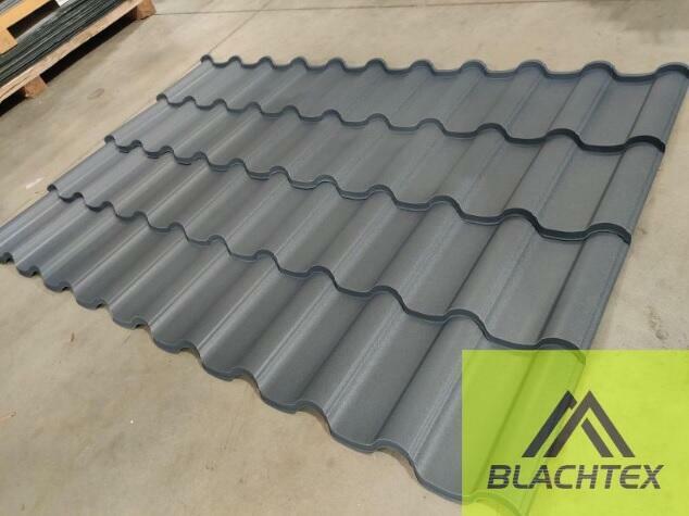 Modułowa Blachodachówka Grafit szary - 2 gatunek BLACHTEX