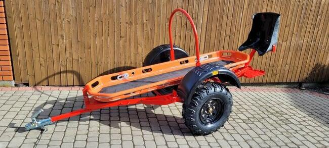 Przyczepa ratownicza do quada