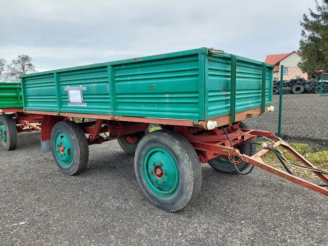 PRZYCZEPA ROLNICZA zarejestrowana wywrotka i sztywna autosan