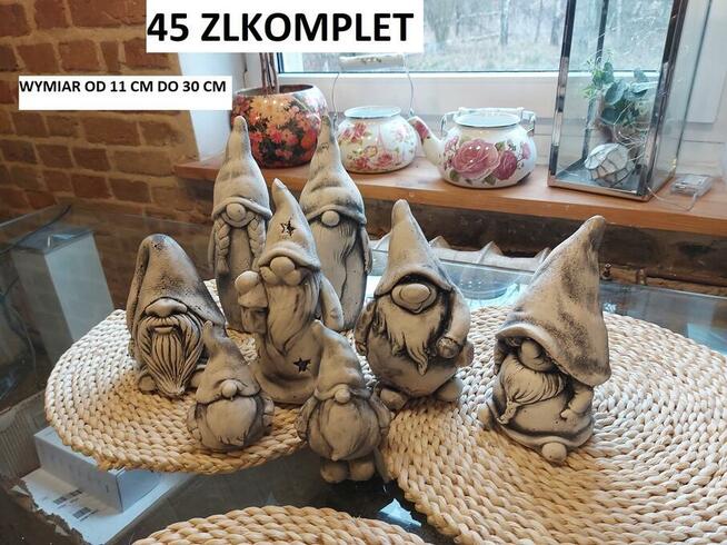 figurki ogrodowe krasnal skrzat skrzat gipsowe