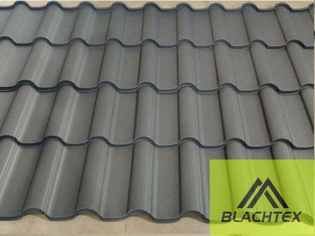 Modułowa Blachodachówka Grafit szary - 2 gatunek BLACHTEX