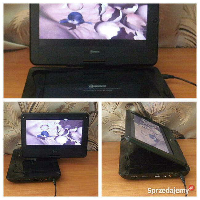 Odtwarzacz przenośny Overmax OV-PDVD-106E + 17xbajki