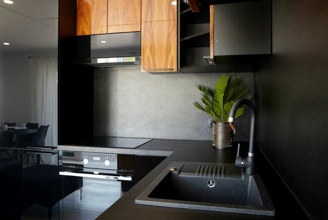 Domek mobilny 48 m2 holenderski, wyposażony, całoroczny