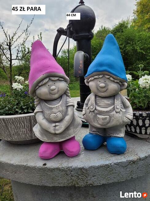 figurki ogrodowe krasnal skrzat skrzat gipsowe