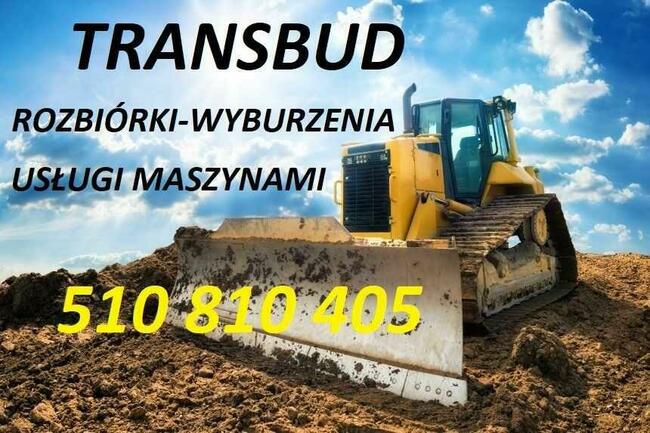 Rozbiórki i wyburzenia małe i duże. Łódz i okolice.