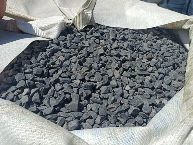 Kamień czarny Nero Ebano do ogrodu Antracyt Bazalt Grafit