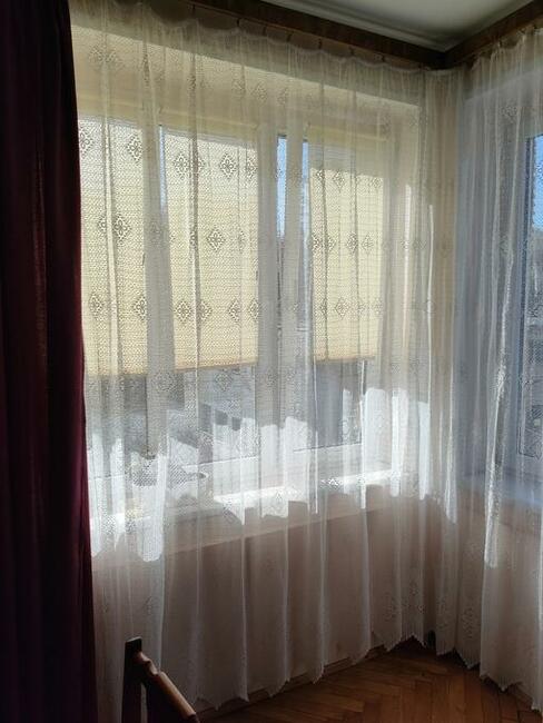 Firanka biała 265 x 210-stan bardzo dobry ! -2 sztuki-NOWA C