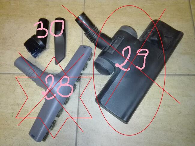 Zelmer Wodnik Trio typ 619.5.D5E W /odkurzacz / części !