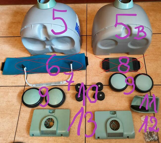 Zelmer Wodnik Trio typ 619.5-1 / typ 619.5.B5E