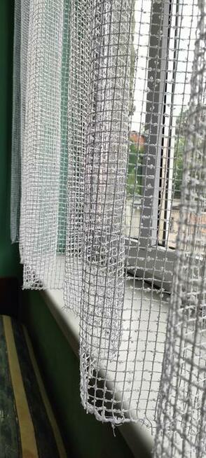 Firanka biała 190 x 200-stan bardzo dobry !-NOWA CENA!!!