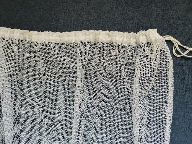 Firanka biała 240 x 400-stan bardzo dobry -NOWA CENA !