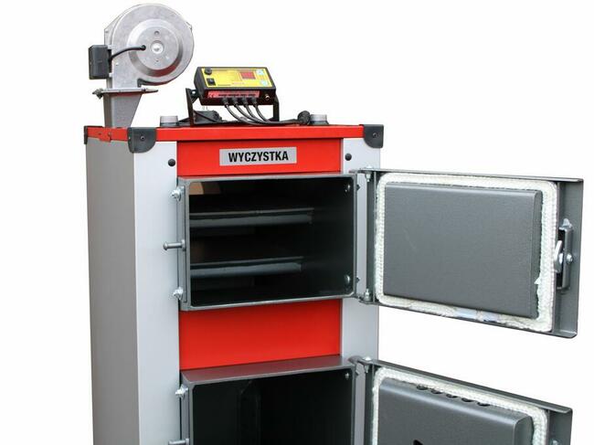 Kocioł piec kotły Uni 24kW 200m2 na WĘGIEL DREWNO Promocja!