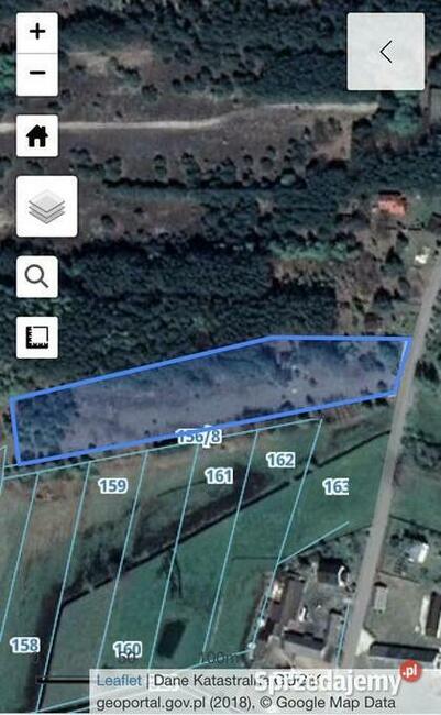 Działka budowlana PIASKI 1E gmina Koniecpol