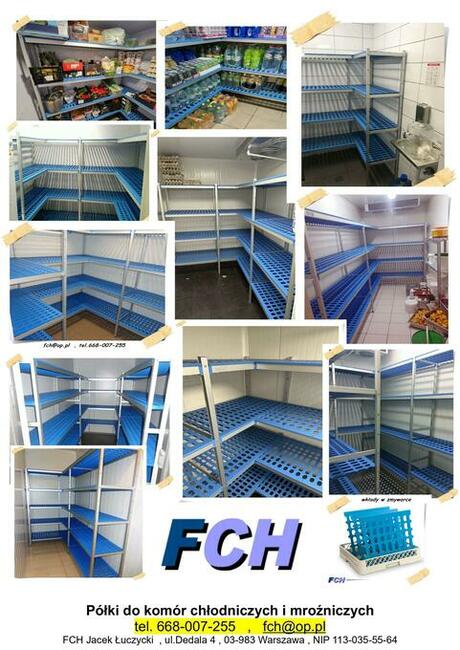 Regały do chłodni