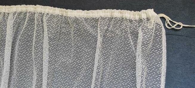 Firanka biała 240 x 400-stan bardzo dobry -NOWA CENA !