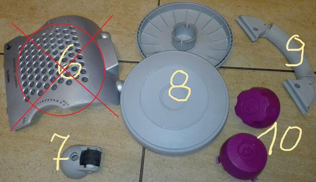 Electrolux AirMax zam 6220 moc 1800 W / odkurzacz -części