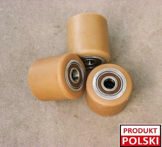 Rolka Kółko do Wózka Paletowego Paleciaka Gumowe Poliamidowe