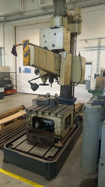 Wiertarka promieniowa kolumnowa Fritz Heckert WMW BR 40/2x12