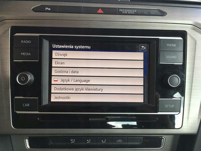 Polskie Menu Volkswagen VW Tiguan II Mib2 MEN2 LG Konwersja