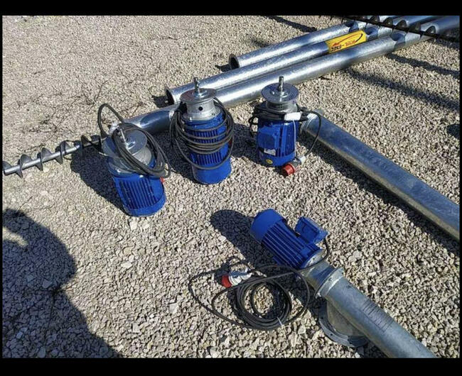 Podajnik Do Zboża Czerpak Żmijka 6m/150mm
