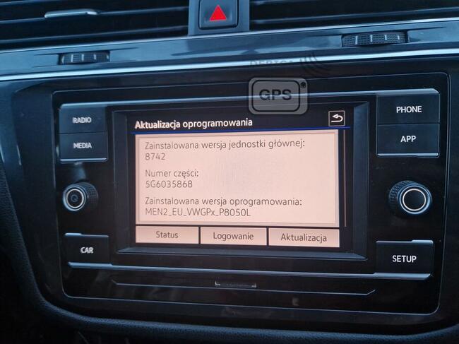 Polskie Menu Volkswagen VW Tiguan II Mib2 MEN2 LG Konwersja