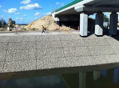 Materac gabionowy, kosz gabionowy pleciony - ochrona skarp