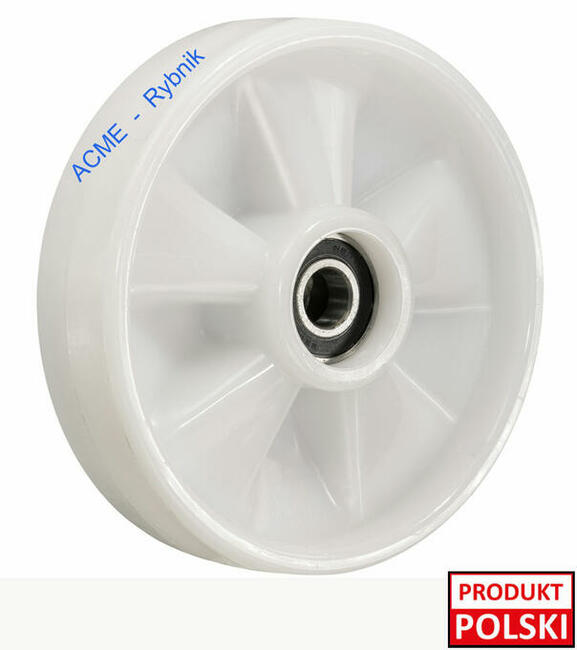 Rolka Kółko do Wózka Paletowego Paleciaka Gumowe Poliamidowe