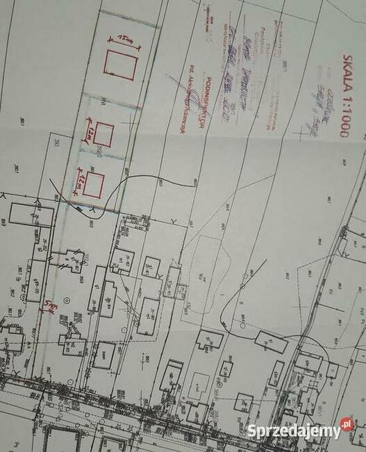 Sprzedam działkę budowlaną media