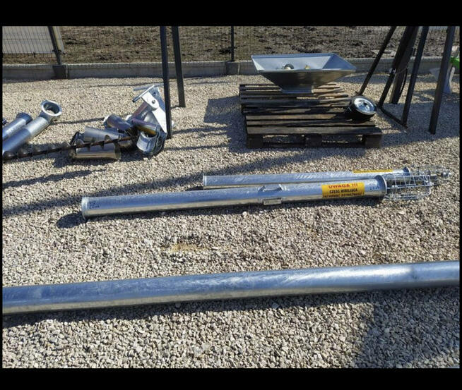 Podajnik Do Zboża Czerpak Żmijka 4.5m/105mm