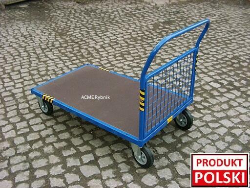 Wózek Magazynowy Platformowy Schodowy Ręczny Do beczek