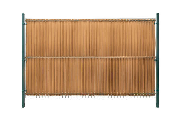Osłona do paneli ogrodzeniowych 123 x250 słomkowy