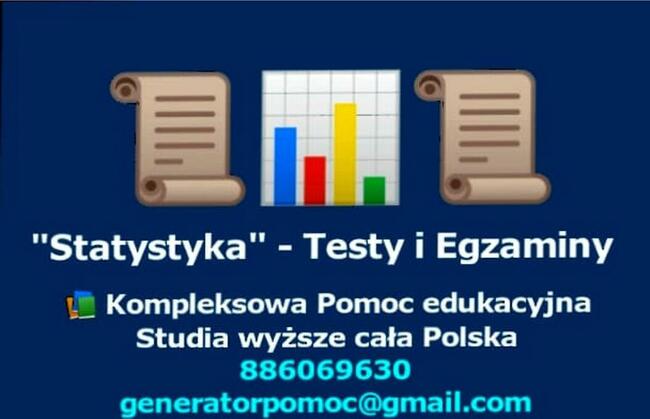 Statystyka - Pakiet 79 Testów i Egzaminów.
