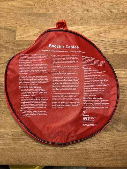 Kable rozruchowe Sakura SS3624-200A 2m