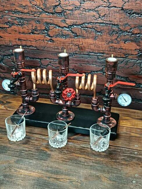 Stojak, dozownik lub nalewak do alkoholu Symbioza