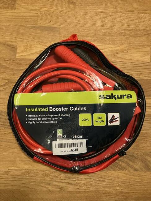 Kable rozruchowe Sakura SS3624-200A 2m