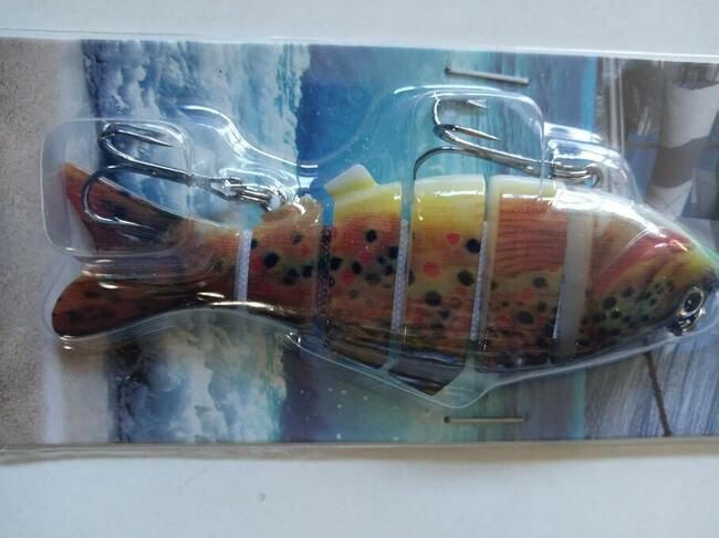 Wobler łamany 9,5cm