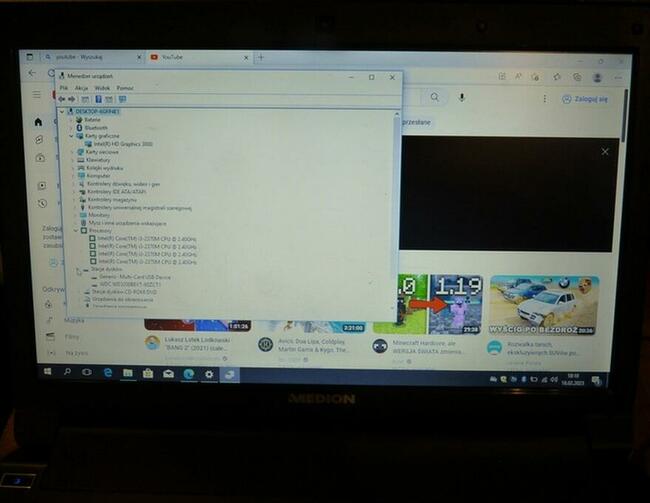 MEDION MD99050 COR I3-2370 2.4GHZ/3GB/320GB/HD3000