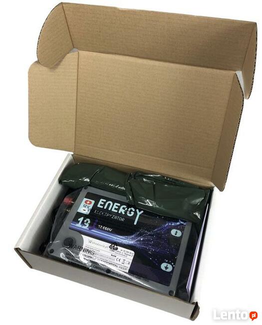 Elektryzator Pastuch Elektryczny ENERGY 19J SUPER MOCNY