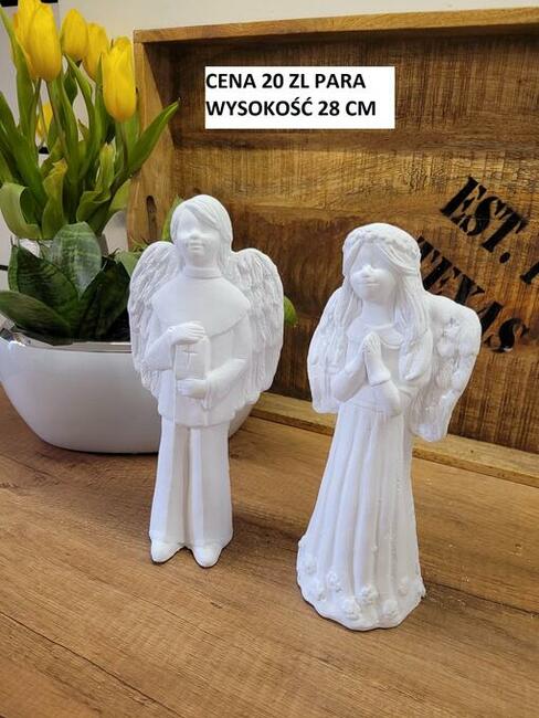 anioł anioły gipsowe upominek prezent